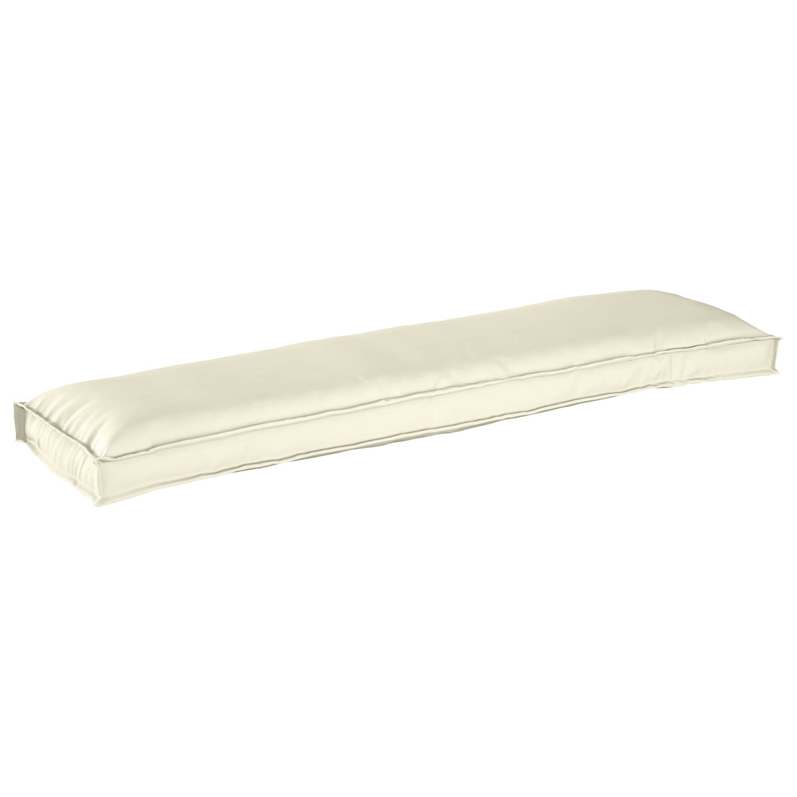 Set di Cuscini per Pallet 2 pz Tessuto Oxford Crema