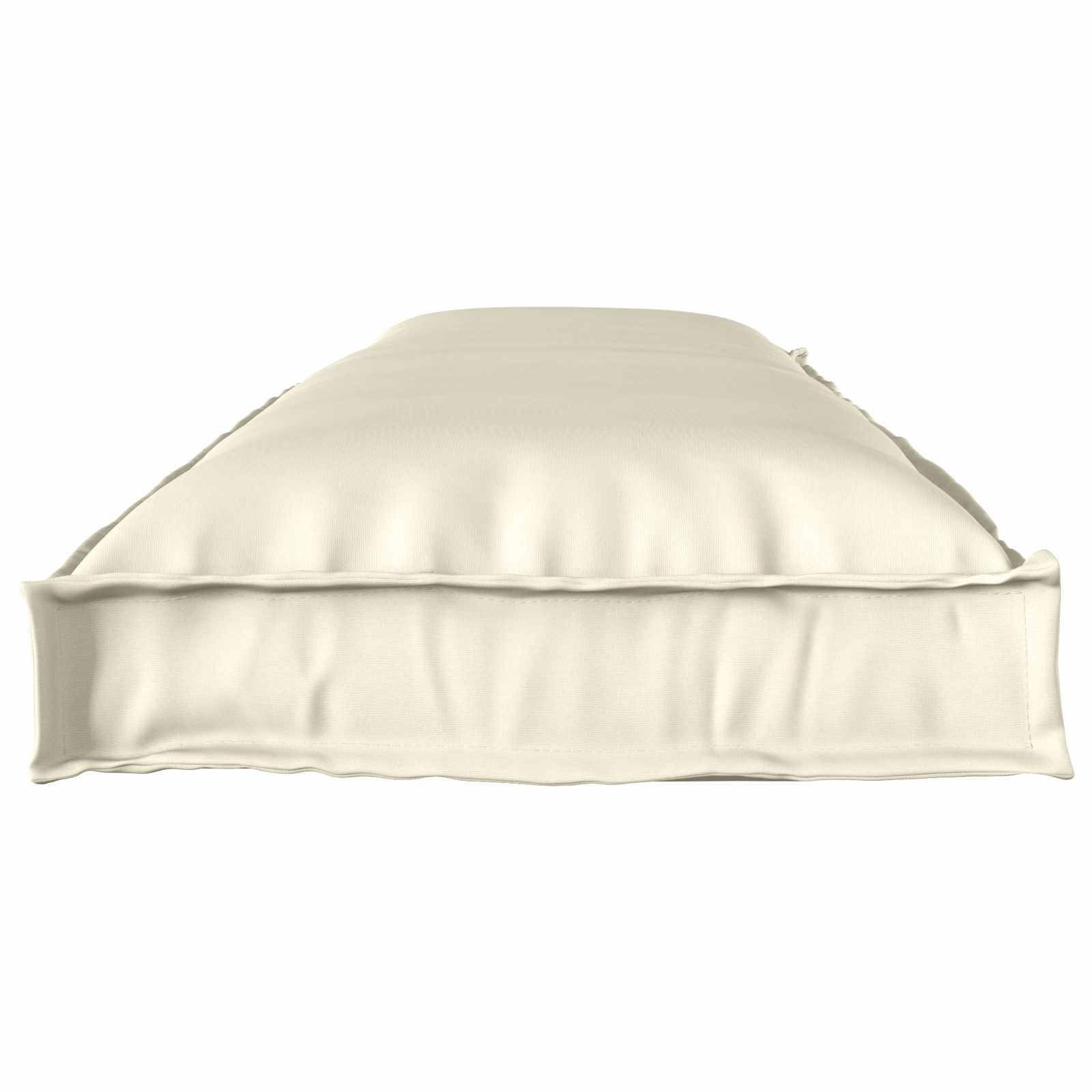 Set di Cuscini per Pallet 2 pz Tessuto Oxford Crema