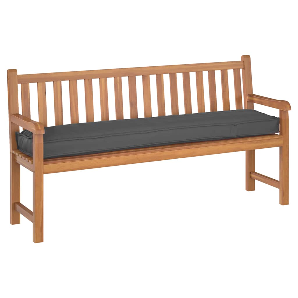 Set di Cuscini per Pallet 2 pz Tessuto Oxford Antracite