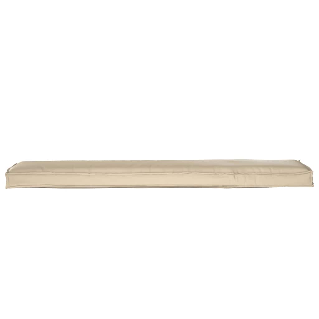 Set di Cuscini per Pallet 2 pz Tessuto Oxford Beige
