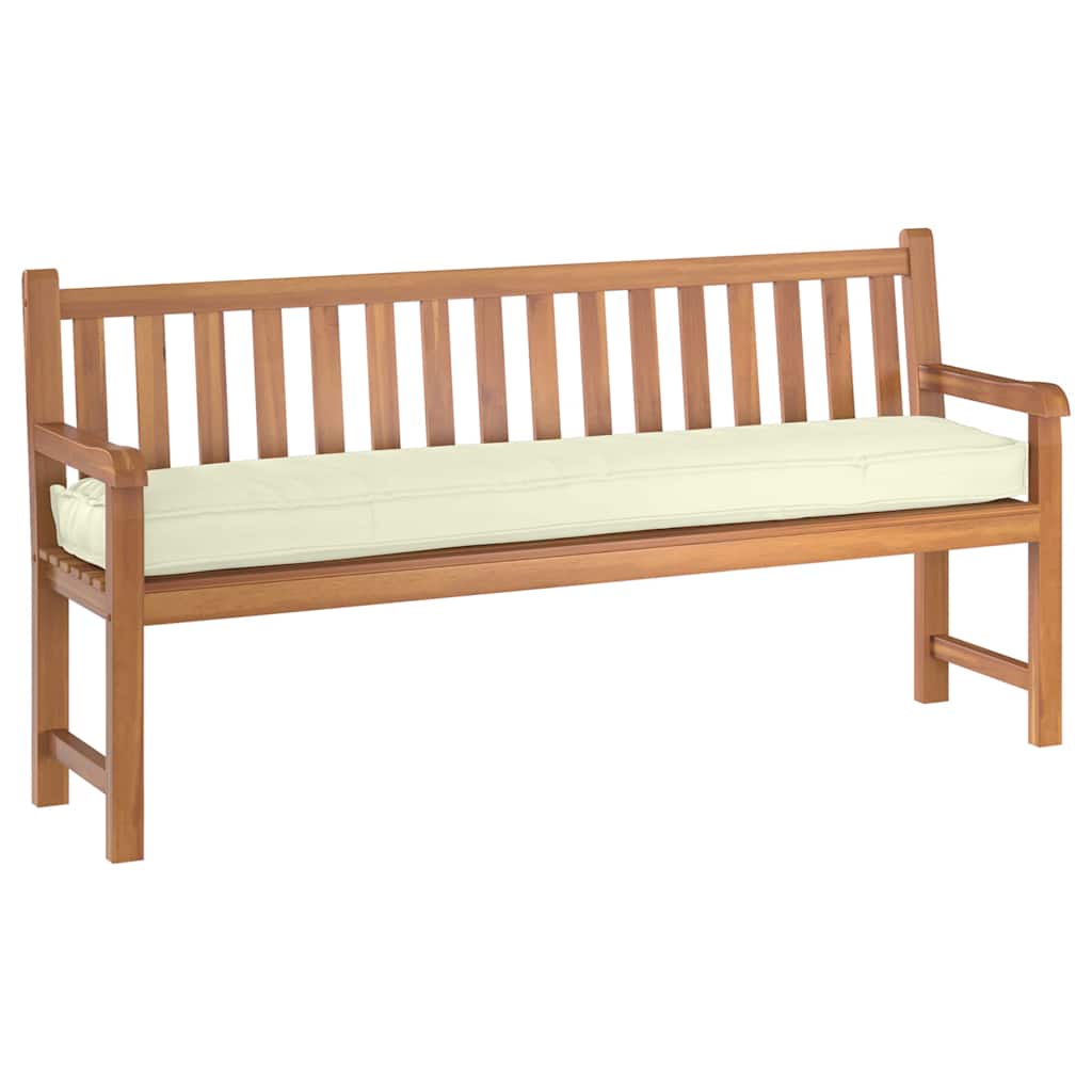 Set di Cuscini per Pallet 2 pz Tessuto Oxford Crema