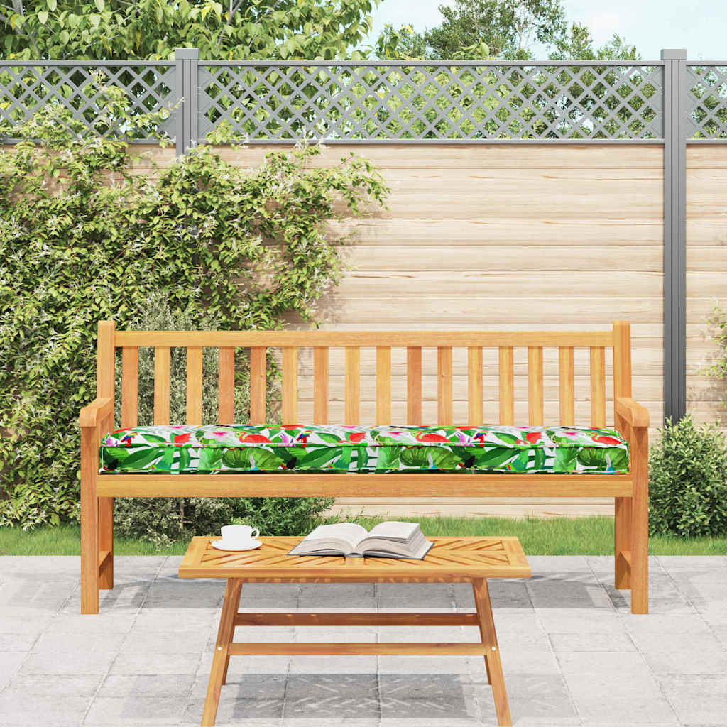 Set di Cuscini per Pallet 2 pz Tessuto Oxford Giungla Tropicale