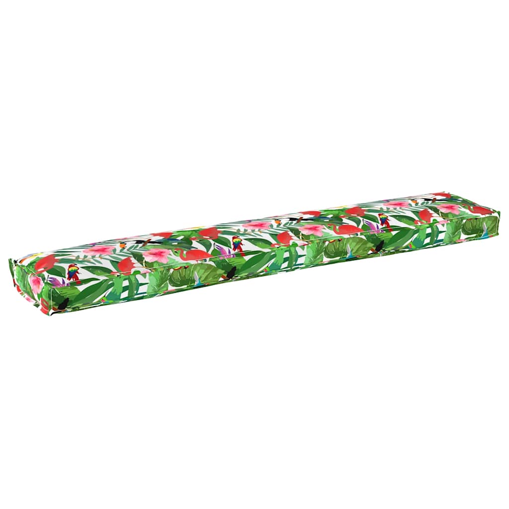 Set di Cuscini per Pallet 2 pz Tessuto Oxford Giungla Tropicale