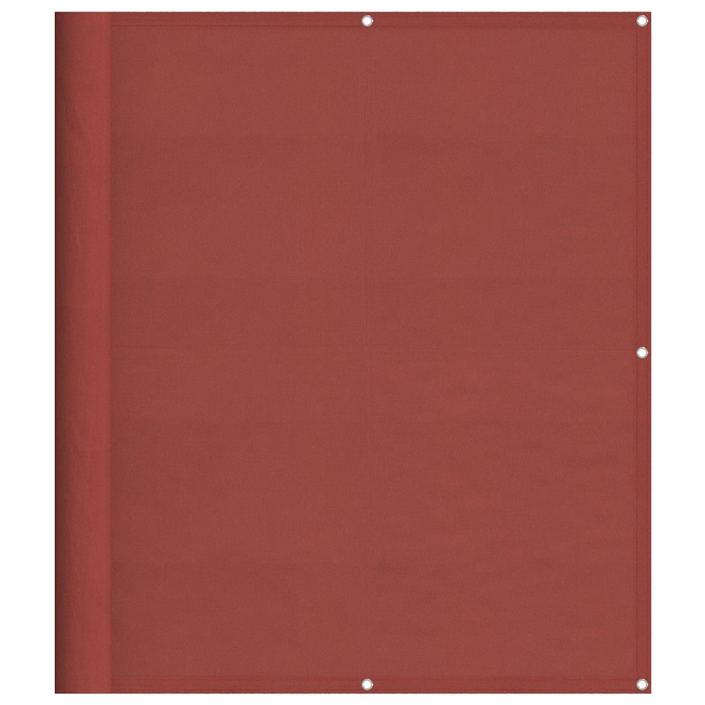 Paravento Balcone Terracotta 120x800 cm 100% Poliestere Oxford