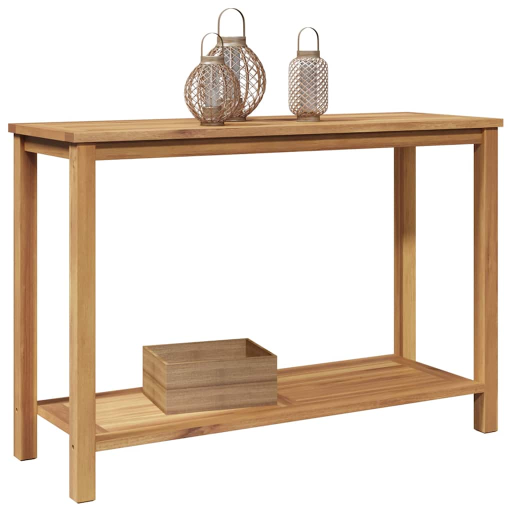 Tavolo consolle Marrone 110 x 40 x 75 cm Legno di teak solido