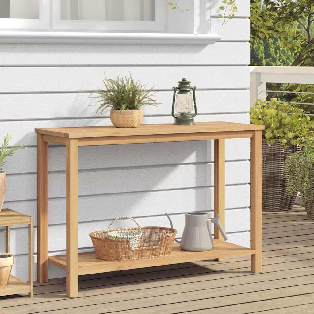 Tavolo consolle Marrone 110 x 40 x 75 cm Legno di teak solido