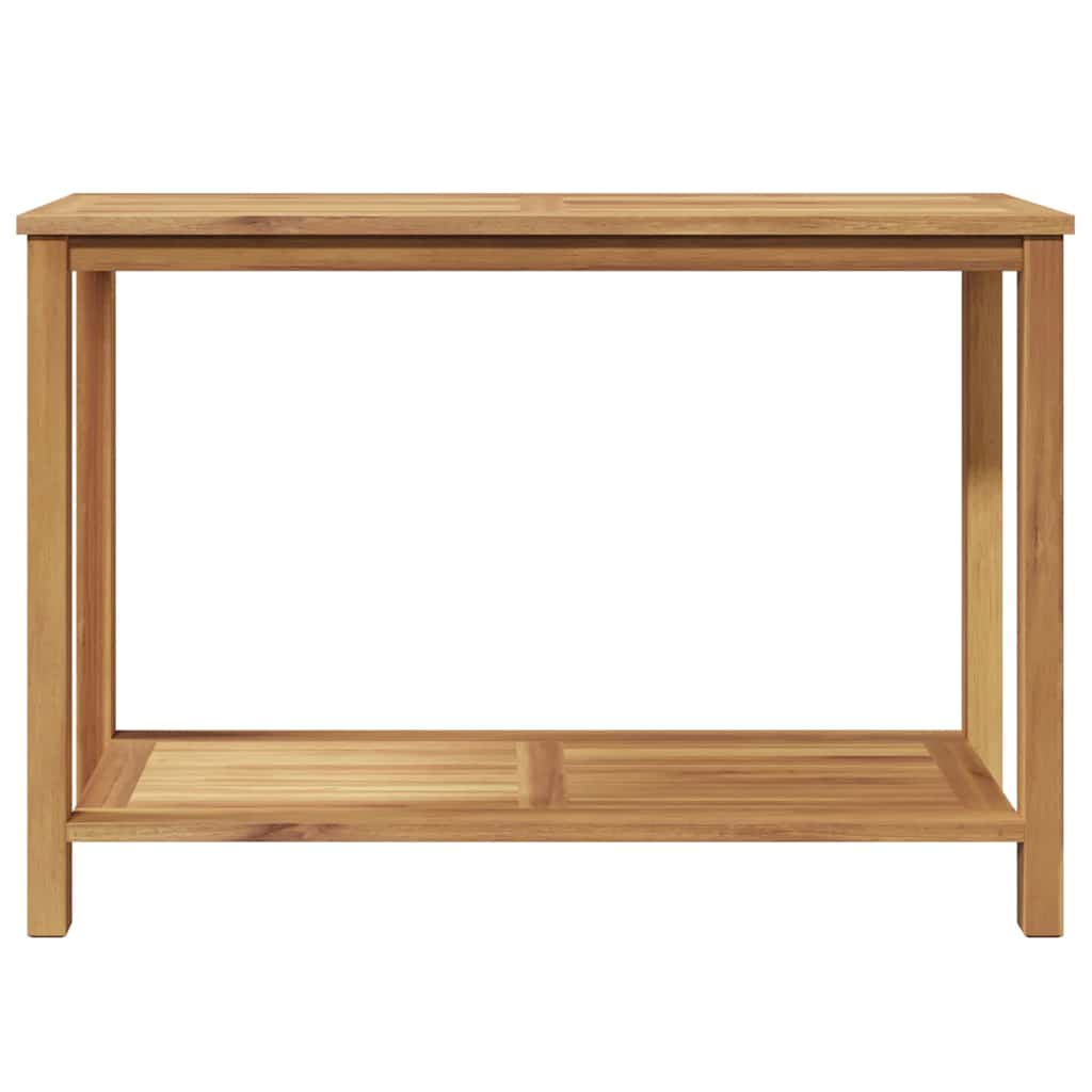 Tavolo consolle Marrone 110 x 40 x 75 cm Legno di teak solido