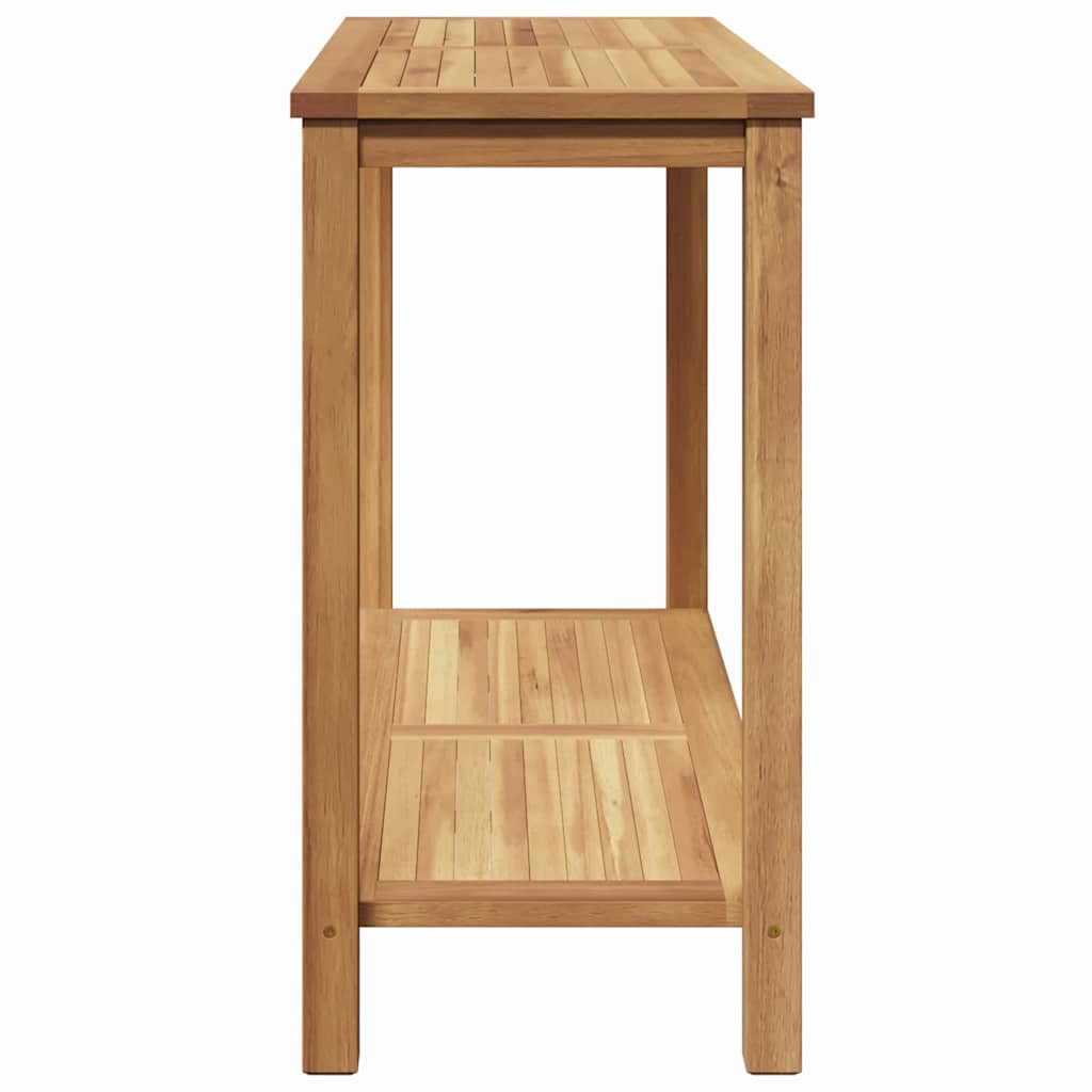 Tavolo consolle Marrone 110 x 40 x 75 cm Legno di teak solido