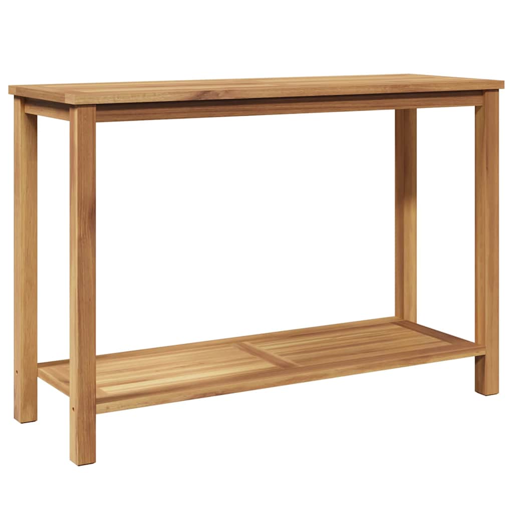 Tavolo consolle Marrone 110 x 40 x 75 cm Legno di teak solido