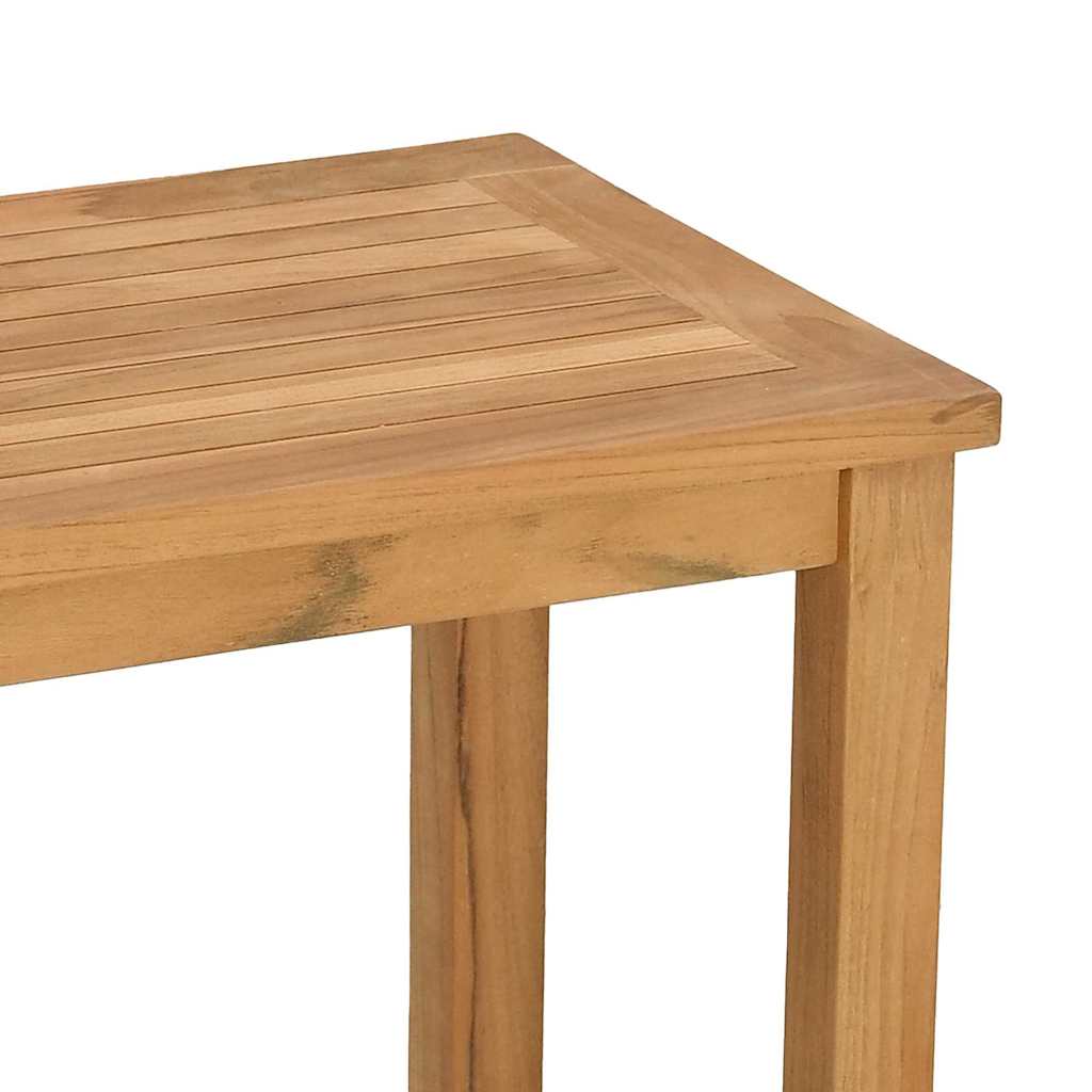 Tavolo consolle Marrone 110 x 40 x 75 cm Legno di teak solido