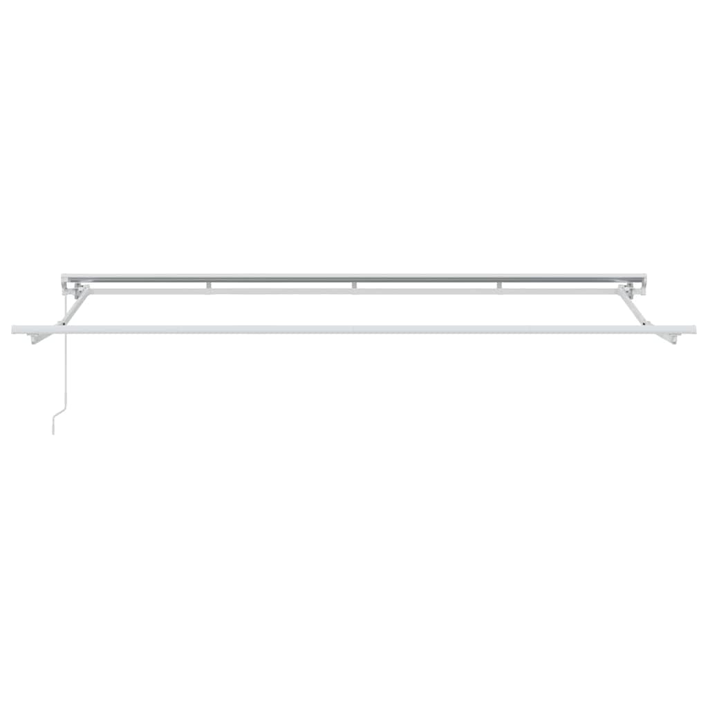 Struttura della tenda Regolabile Bianco 4 x 2 m Acciaio