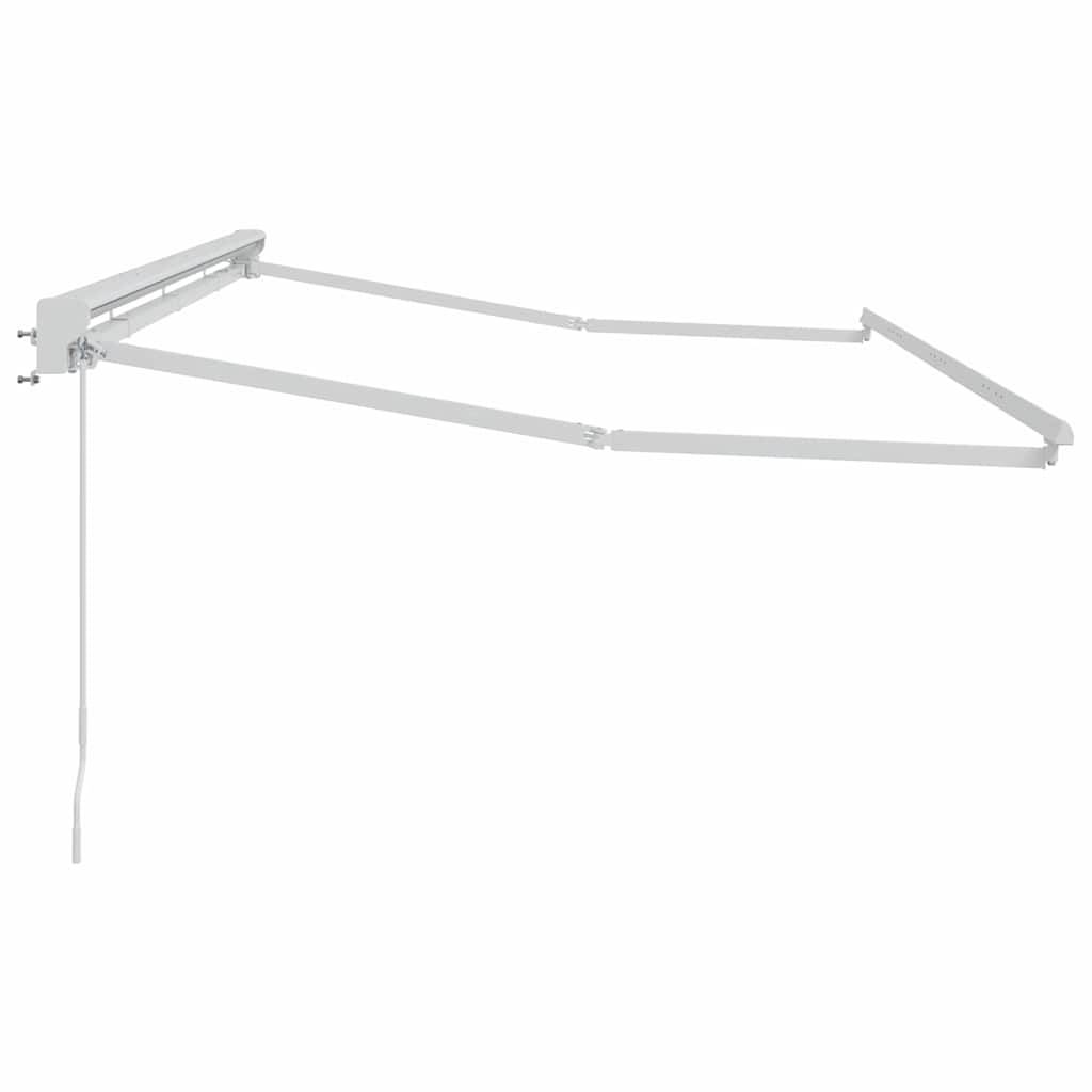 Struttura della tenda Regolabile Bianco 4 x 2 m Acciaio