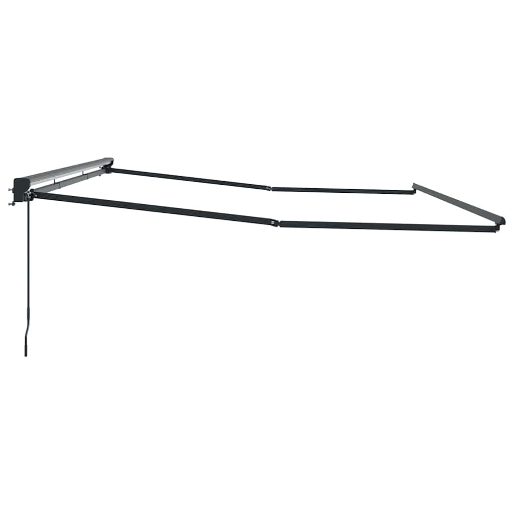 Struttura della tenda Regolabile Antracite 4,5 × 3 m Acciaio