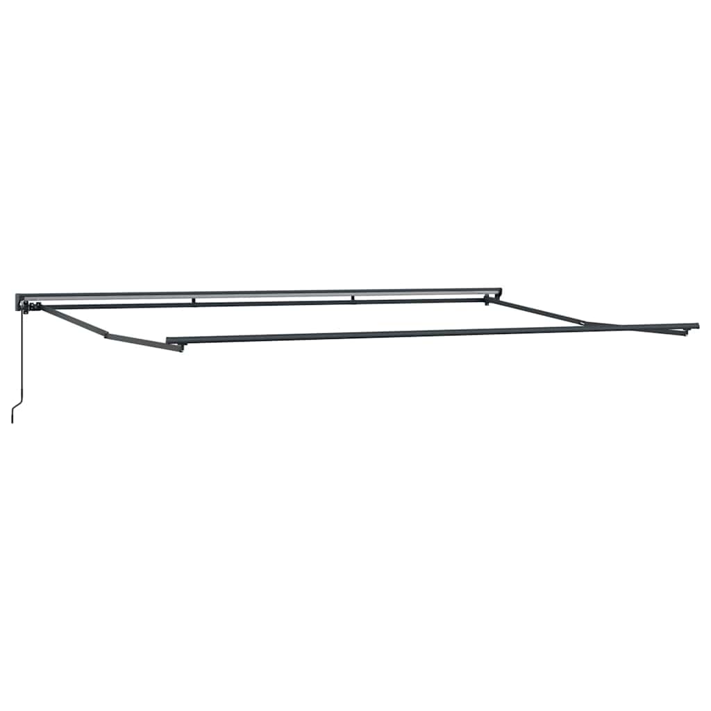 Struttura della tenda Regolabile Antracite 5 x 3 m Acciaio