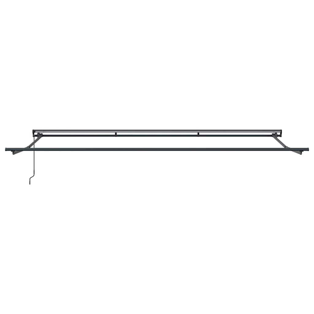 Struttura della tenda Regolabile Antracite 5 x 3 m Acciaio