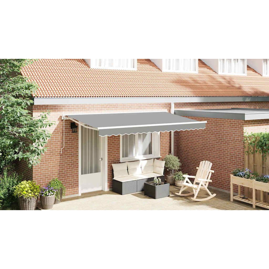 Struttura della tenda Regolabile Bianco 4 x 2 m Acciaio