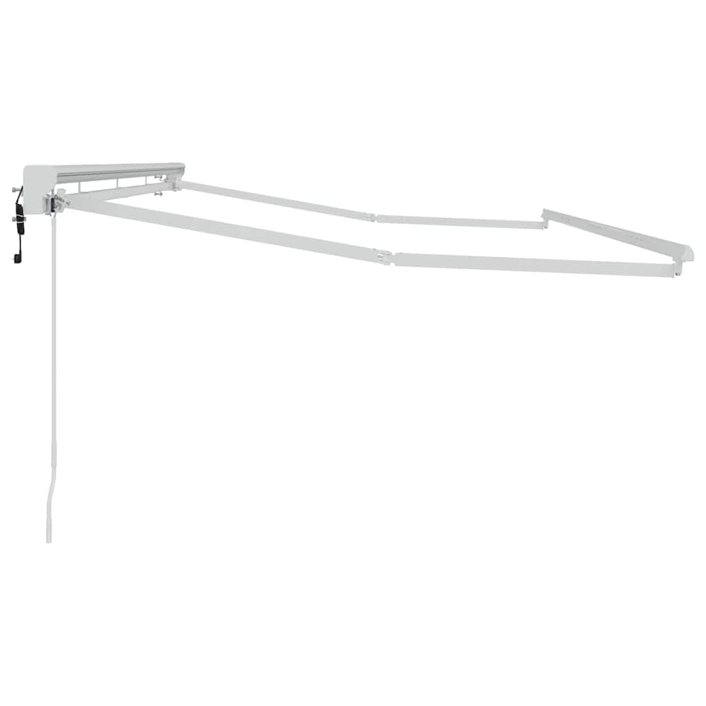 Struttura della tenda Regolabile Bianco 4 x 2 m Acciaio