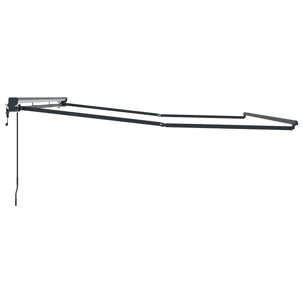 Struttura della tenda Regolabile Antracite 4 × 3 m Acciaio