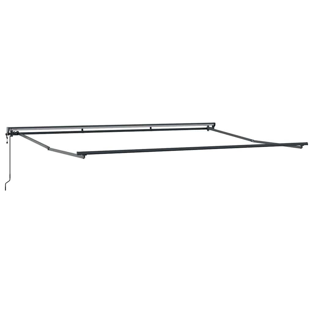 Struttura della tenda Regolabile Antracite 4,5 × 3 m Acciaio