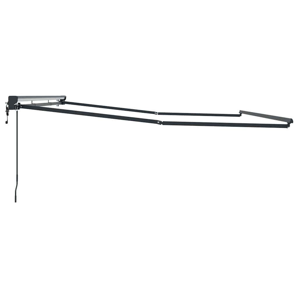 Struttura della tenda Regolabile Antracite 4,5 × 3 m Acciaio