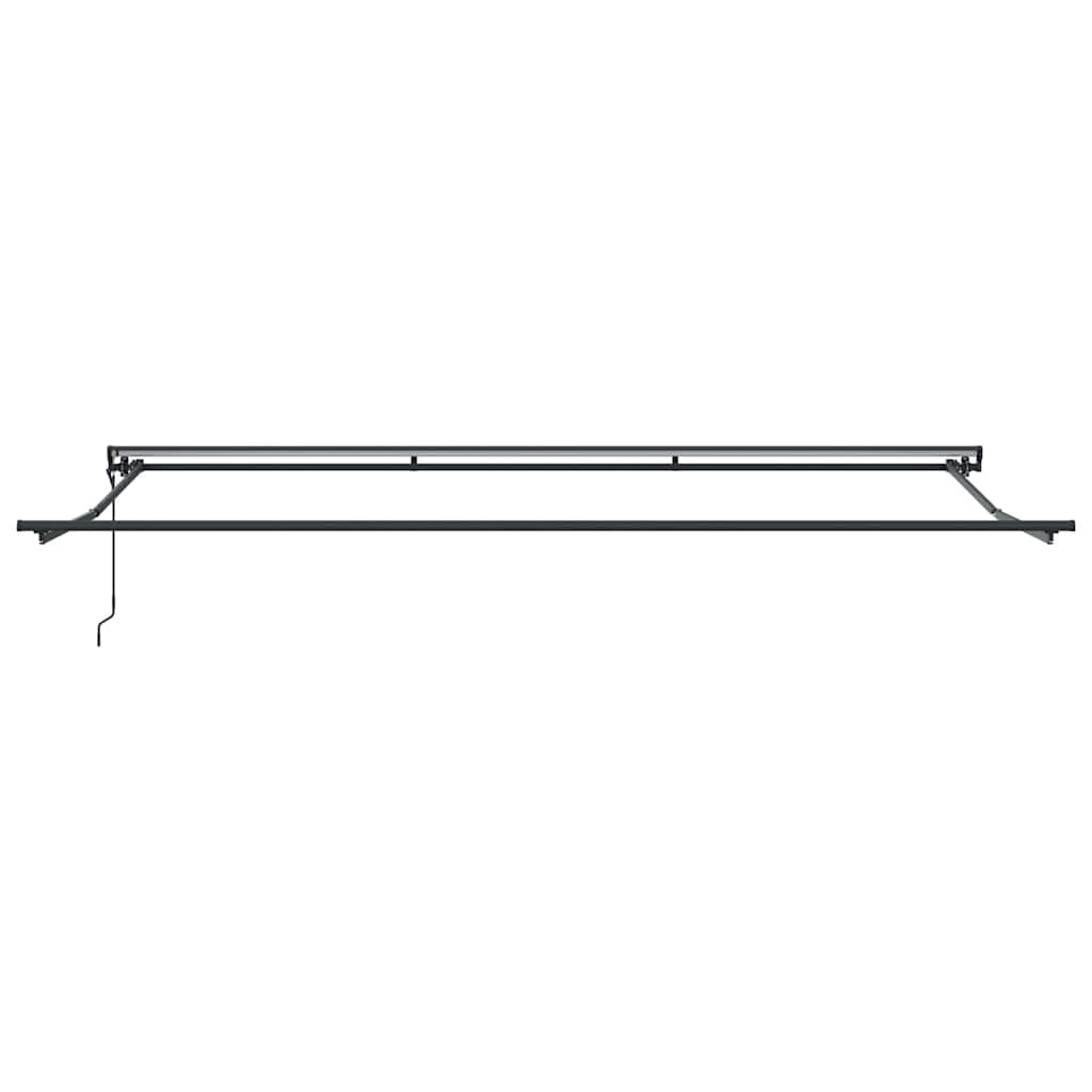 Struttura della tenda Regolabile Antracite 5 x 3 m Acciaio