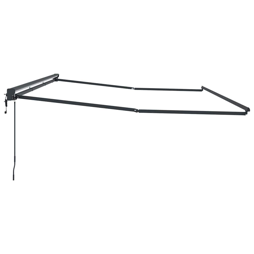 Struttura della tenda Regolabile Antracite 5 x 3 m Acciaio