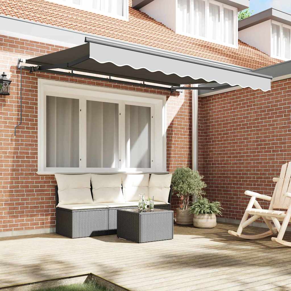 Struttura della tenda Antracite 3 x 2 m Metallo