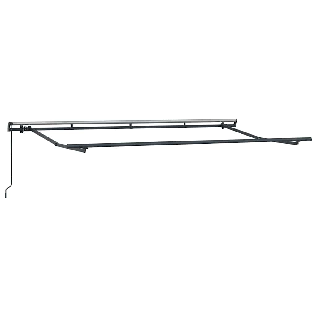 Struttura della tenda Antracite 4 x 2 m Metallo