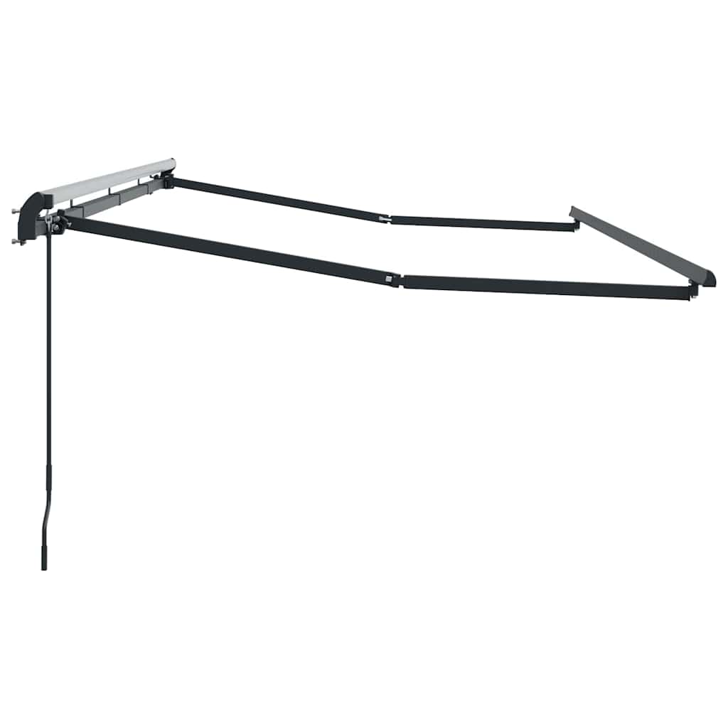 Struttura della tenda Antracite 4 x 2 m Metallo