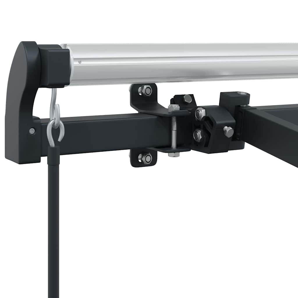Struttura della tenda Antracite 4 x 2 m Metallo