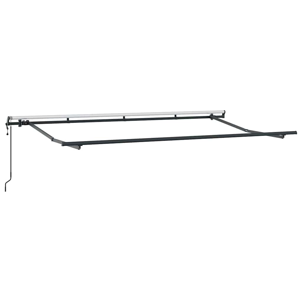 Struttura della tenda Antracite 4 x 2 m Metallo