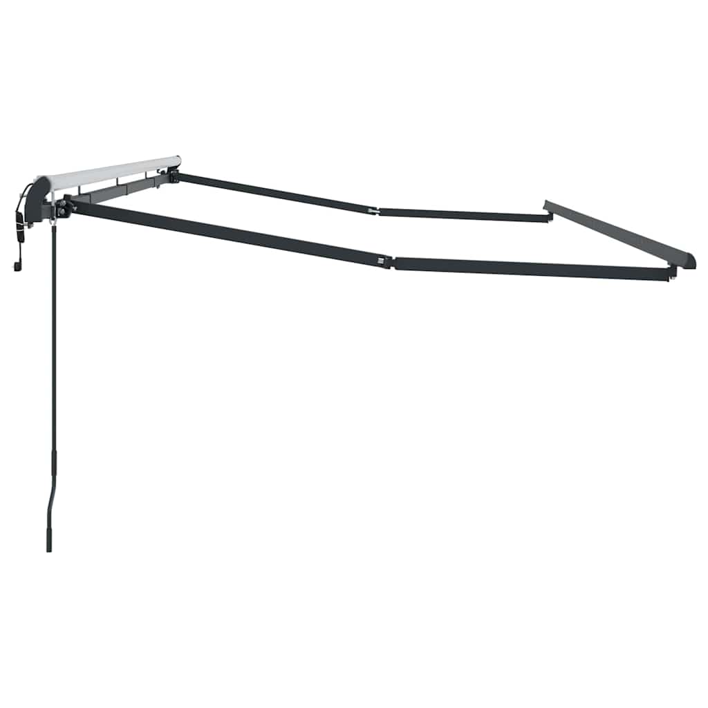 Struttura della tenda Antracite 4 x 2 m Metallo