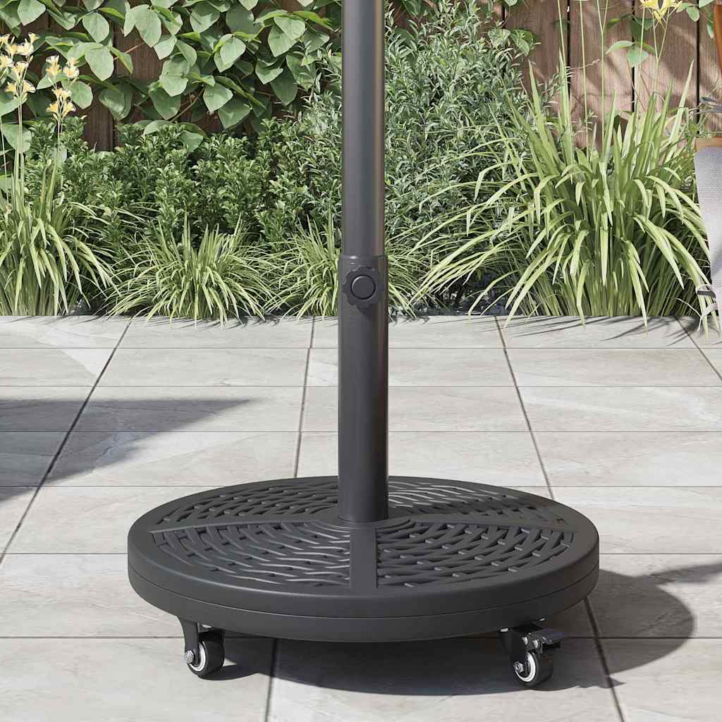 Base per ombrellone 15.2 kg Nero Ferro Circolare
