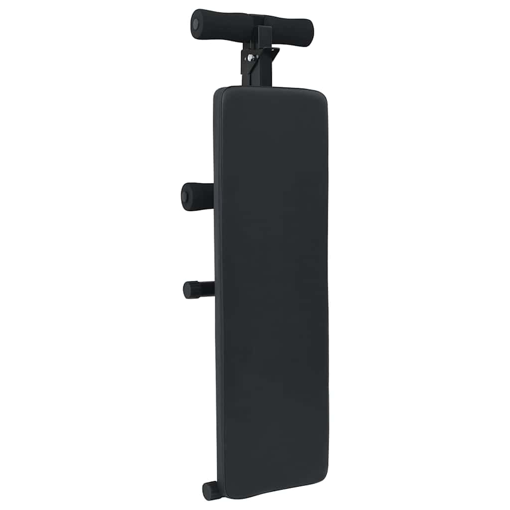 Panca per addominali Nero 124 x 33,5 x 55 cm