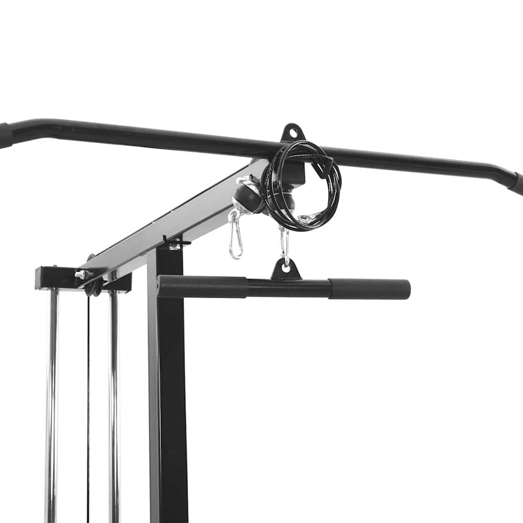 Lat machine Nero 110 x 70 x 187 cm Acciaio verniciato a polvere