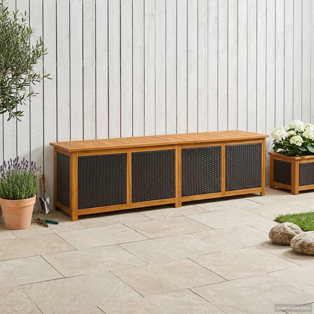 Scatola di Stoccaggio per Giardino 333 L