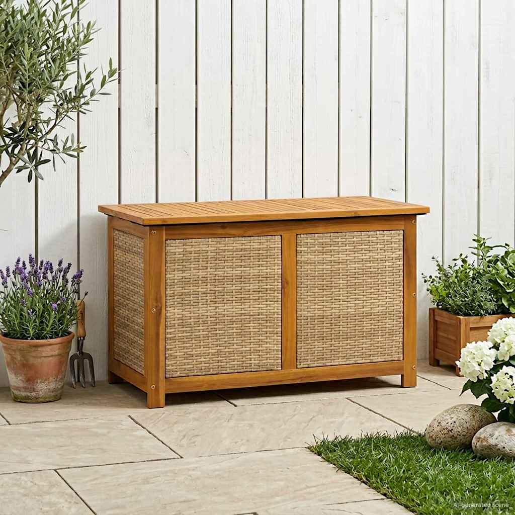 Scatola di Stoccaggio per Giardino 141 L