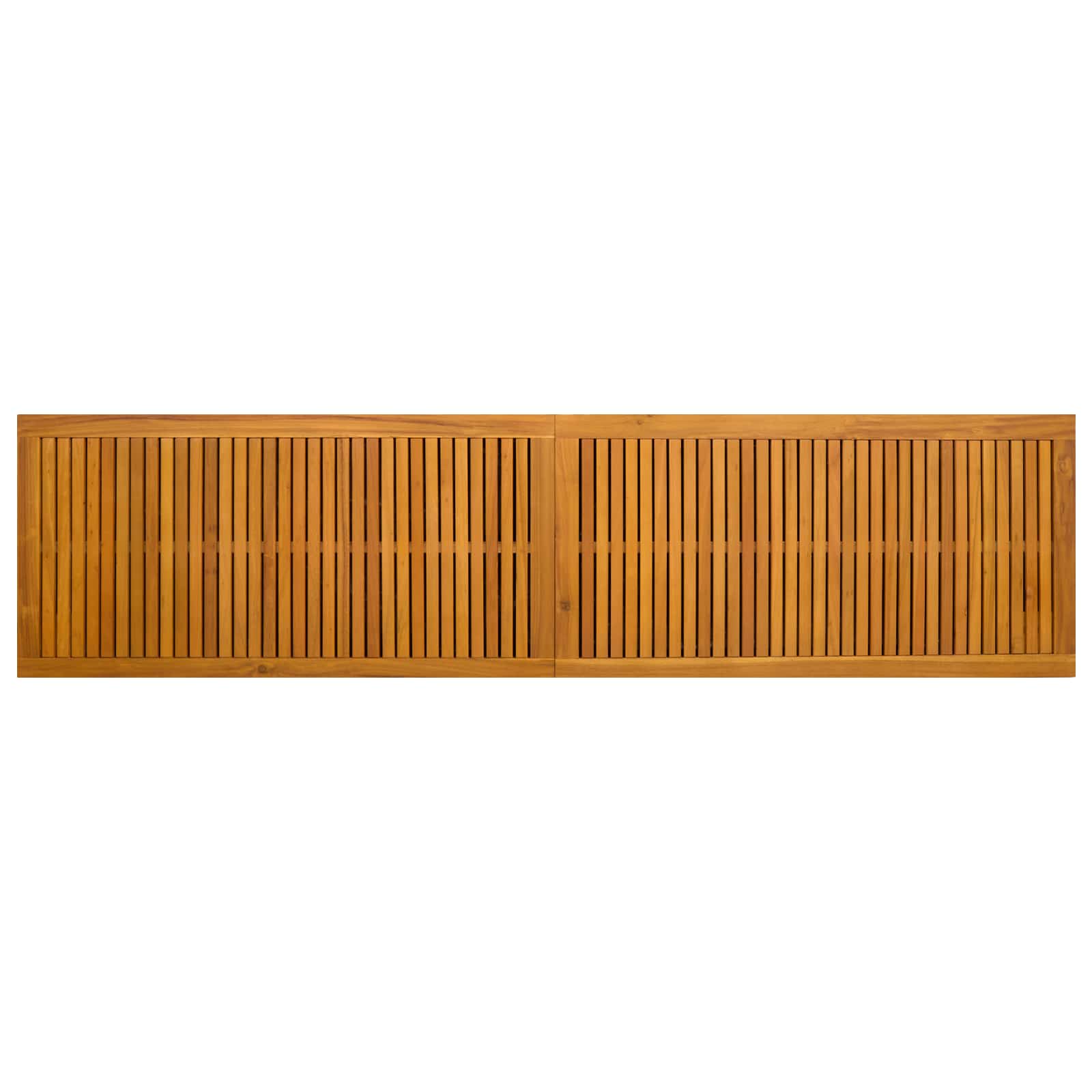 Scatola di Stoccaggio per Giardino 185 L 200 x 50 x 56 cm Beige
