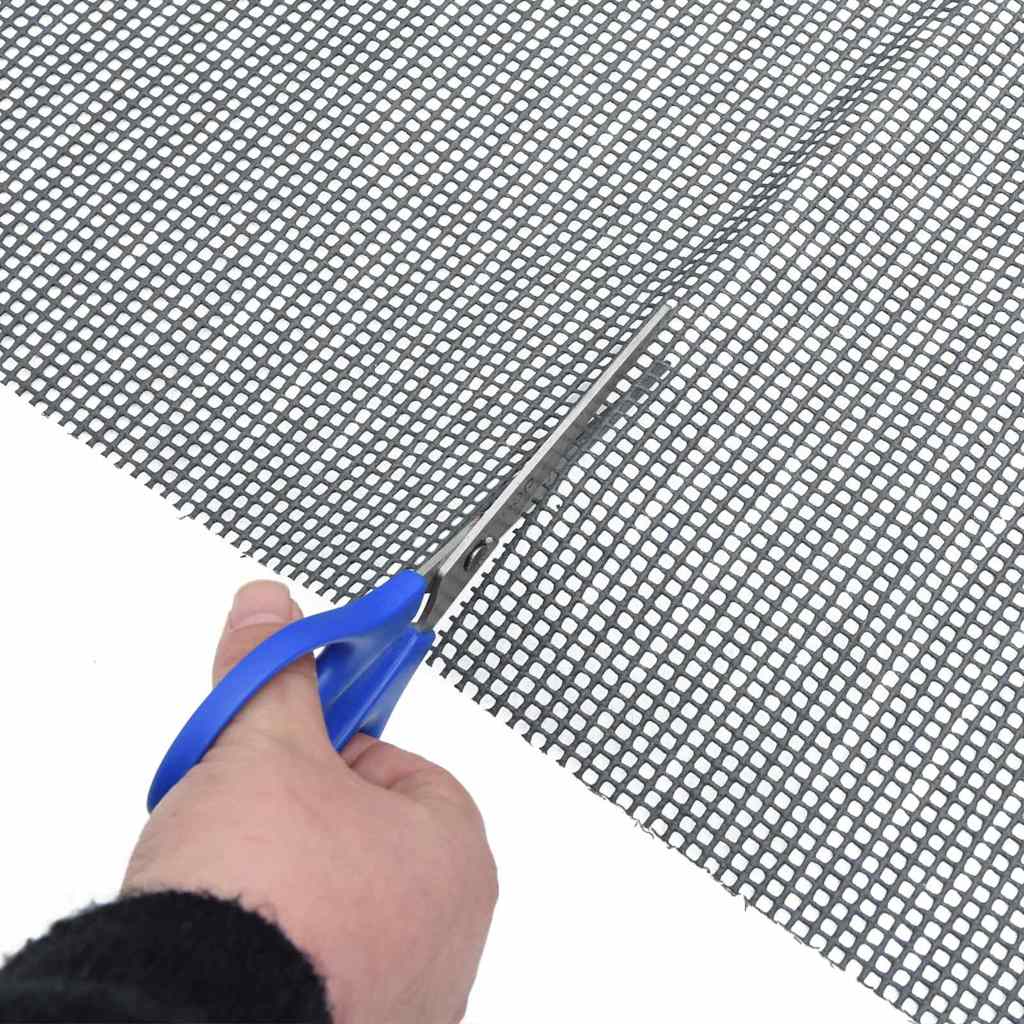 Tappeto da Tenda Antracite 200 x 200 cm Poliestere