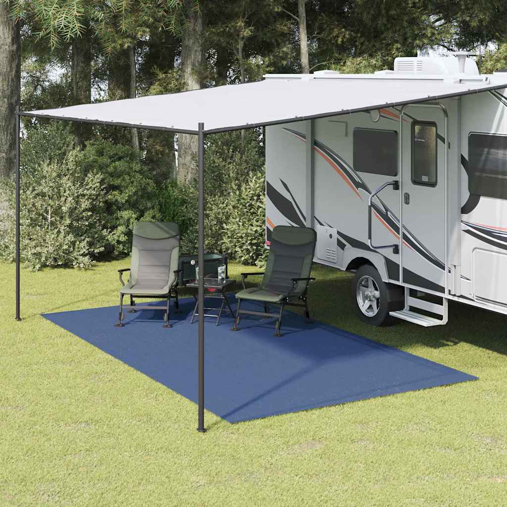 Tappeto da Tenda Blu 200 x 200 cm Poliestere