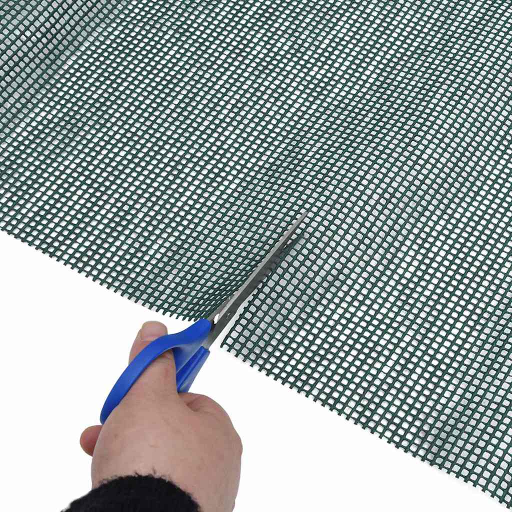 Tappeto da Tenda Verde 400 × 350 cm Poliestere