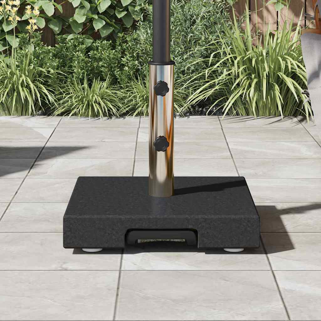 Base per ombrellone Nero 41 x 41 x 37 cm Granito