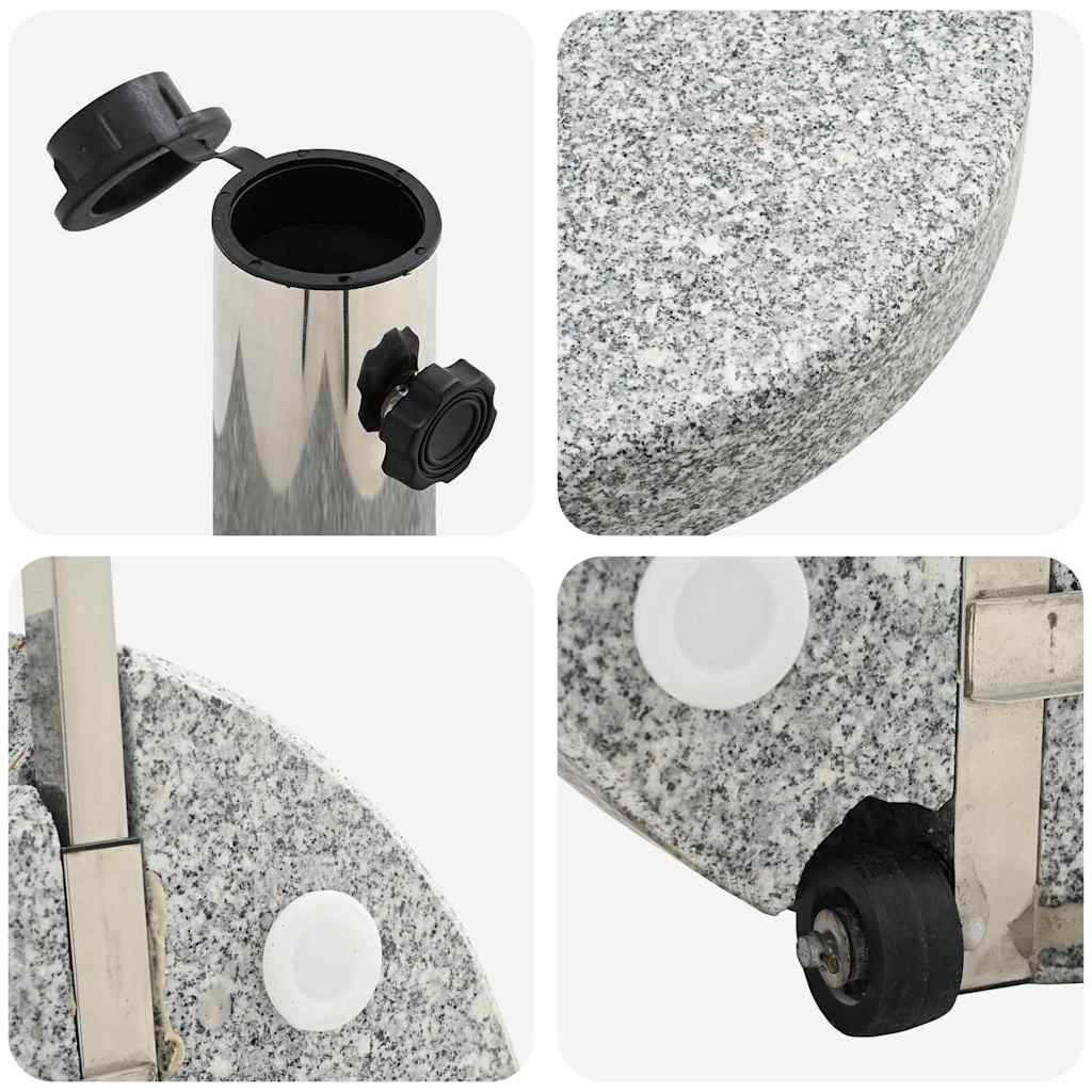 Base per ombrellone Grigio Ø 45 x 37.5 cm Granito