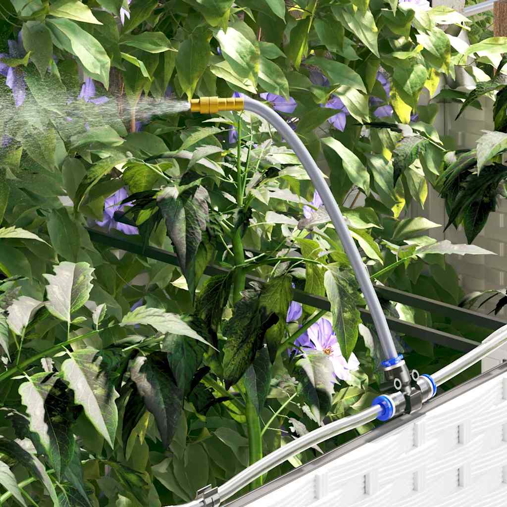 Vaso da giardino 2 pz Bianco 80 x 40 x 37,5 cm PP