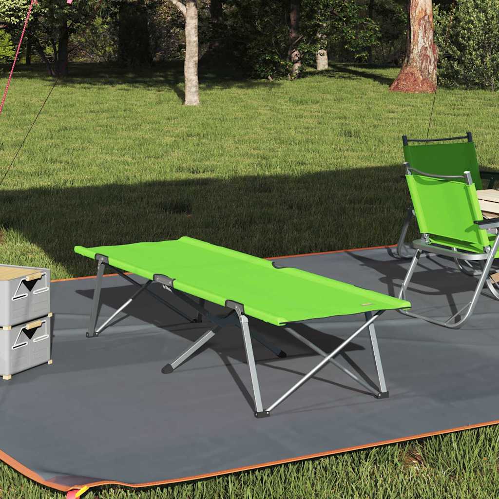Letto da campeggio pieghevole Verde 194 x 62,5 x 42,5 cm