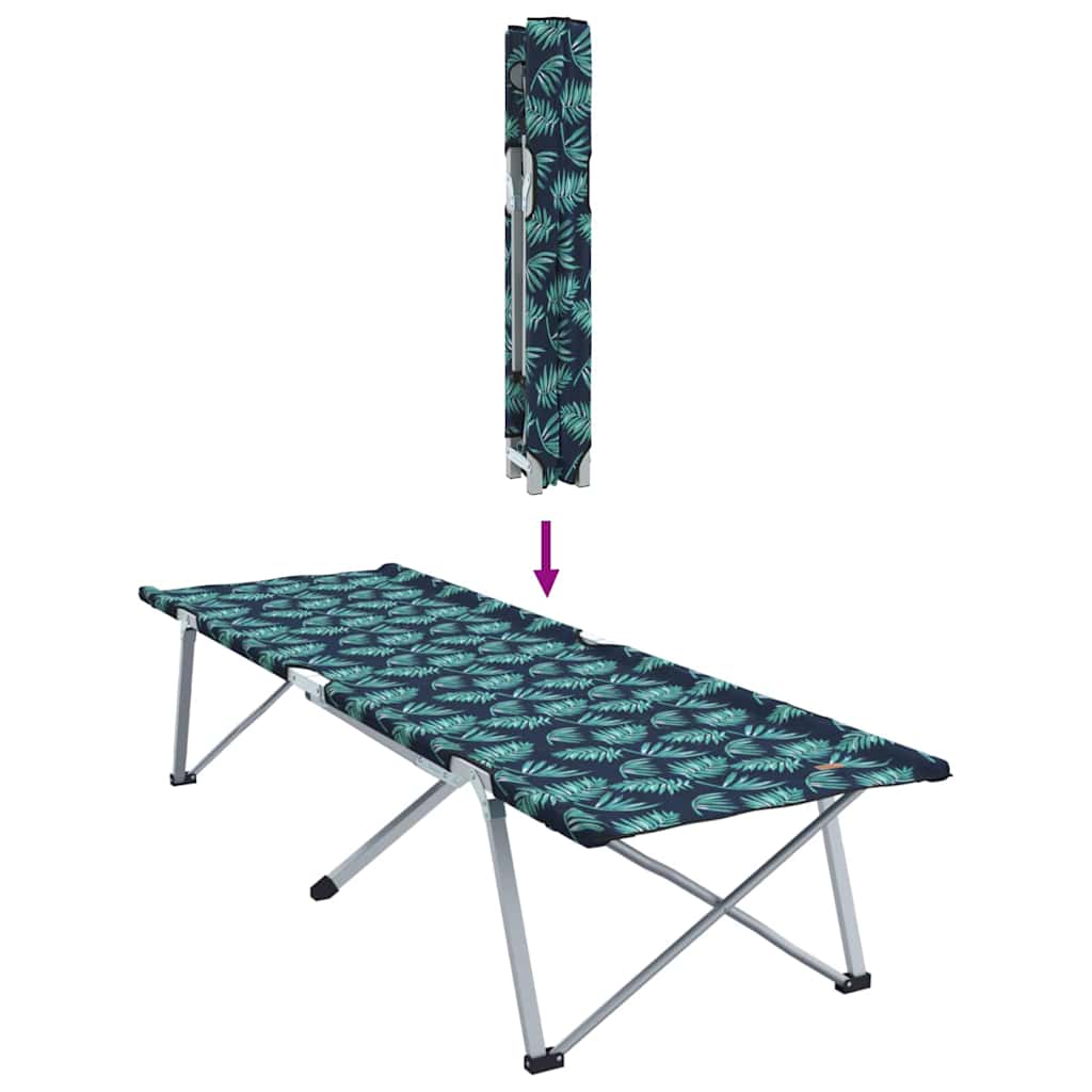Letto da campeggio pieghevole 2 pz Foresta 194 x 62,5 x 42,5 cm