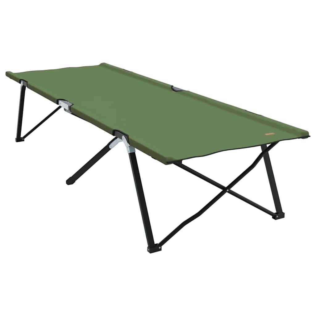 Letto da campeggio pieghevole Verde 206 x 76 x 74 cm