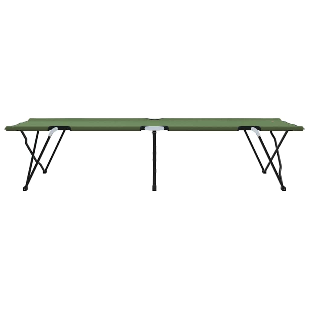 Letto da campeggio pieghevole Verde 206 x 76 x 74 cm