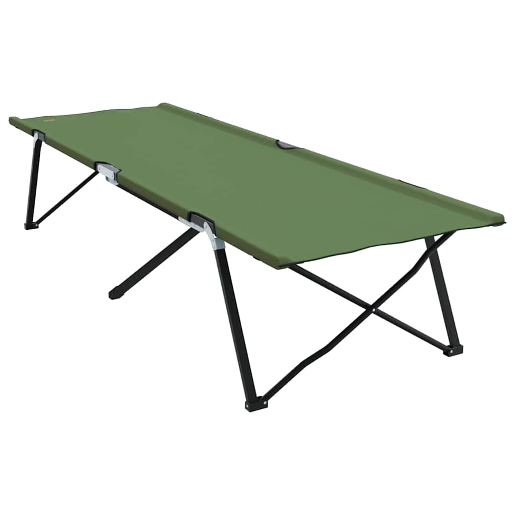 Letto da campeggio pieghevole Verde 206 x 76 x 74 cm