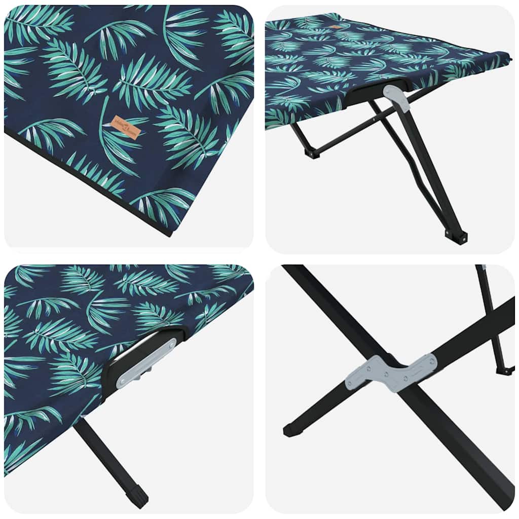 Letto da campeggio pieghevole Foglia Foresta 206 x 76 x 74 cm